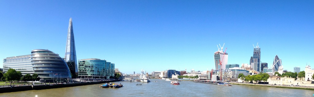 Tower Bridge 2013 Panorama